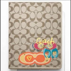 Coach tablet case
